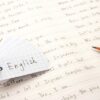 英語の勉強ノートと単語帳