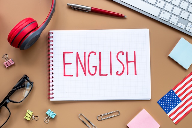 英語学習ノートと文房具